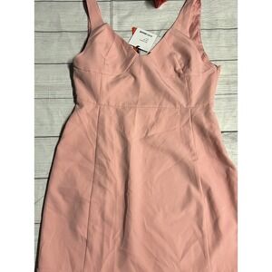ASOS Extro&vert mini dress pink Women's Size 14 NWT Tank